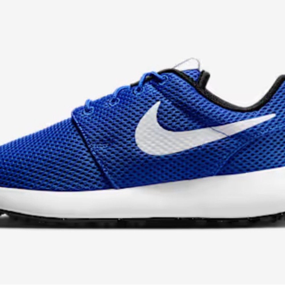Nike Kids' Blue Mesh Sneaker with White Swoosh